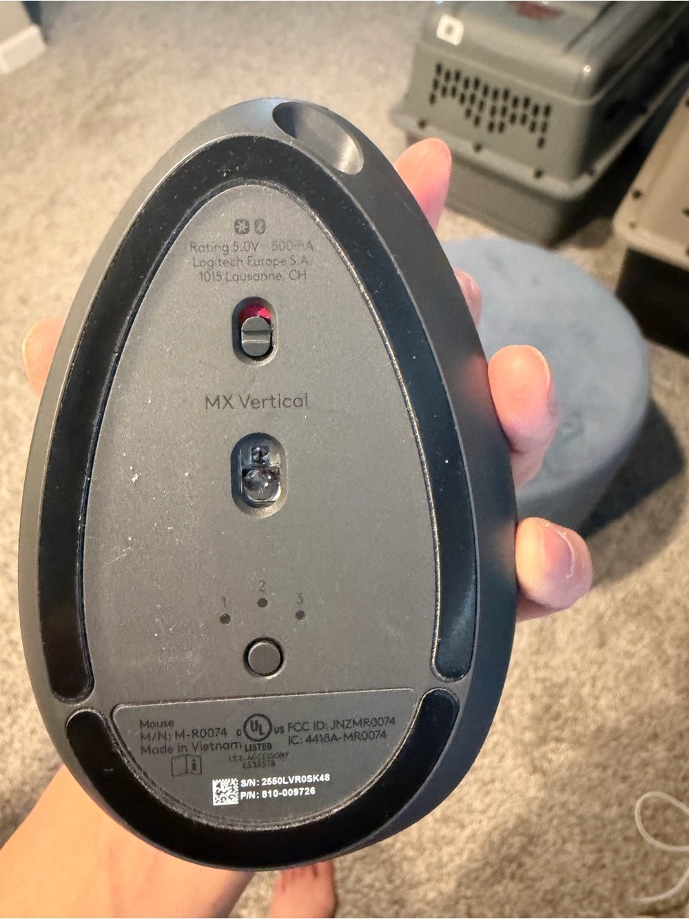 Logi mx vertical ergonomic mouse - Picture 8 of 10